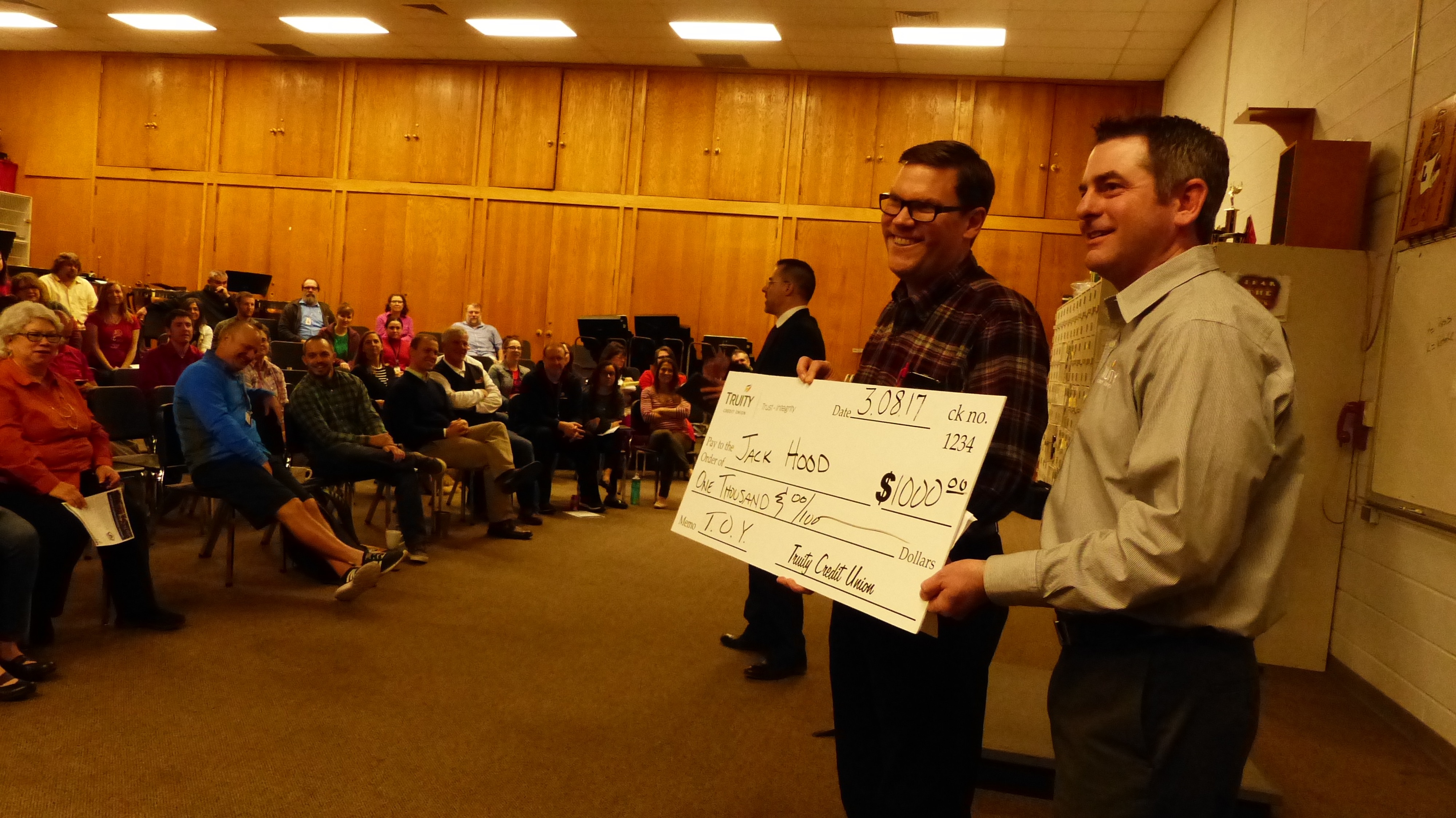 Lawrence High School’s Jack Hood named Lawrence Secondary Teacher of